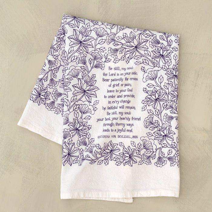 Be Still My Soul Hymn Tea Towel