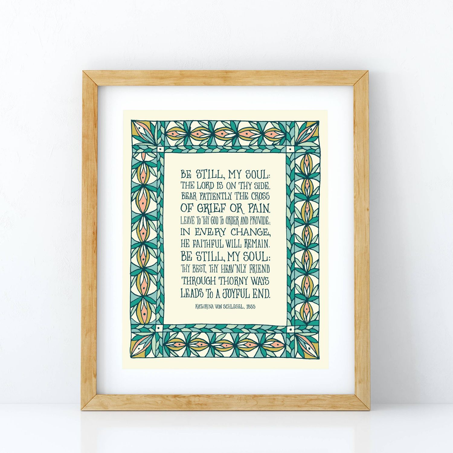 Be Still My Soul Art Print