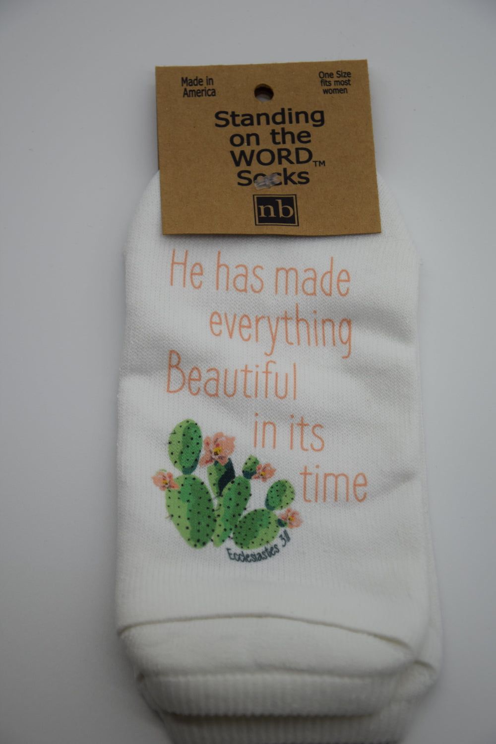 Beautiful in its Time- Standing on the Word Socks