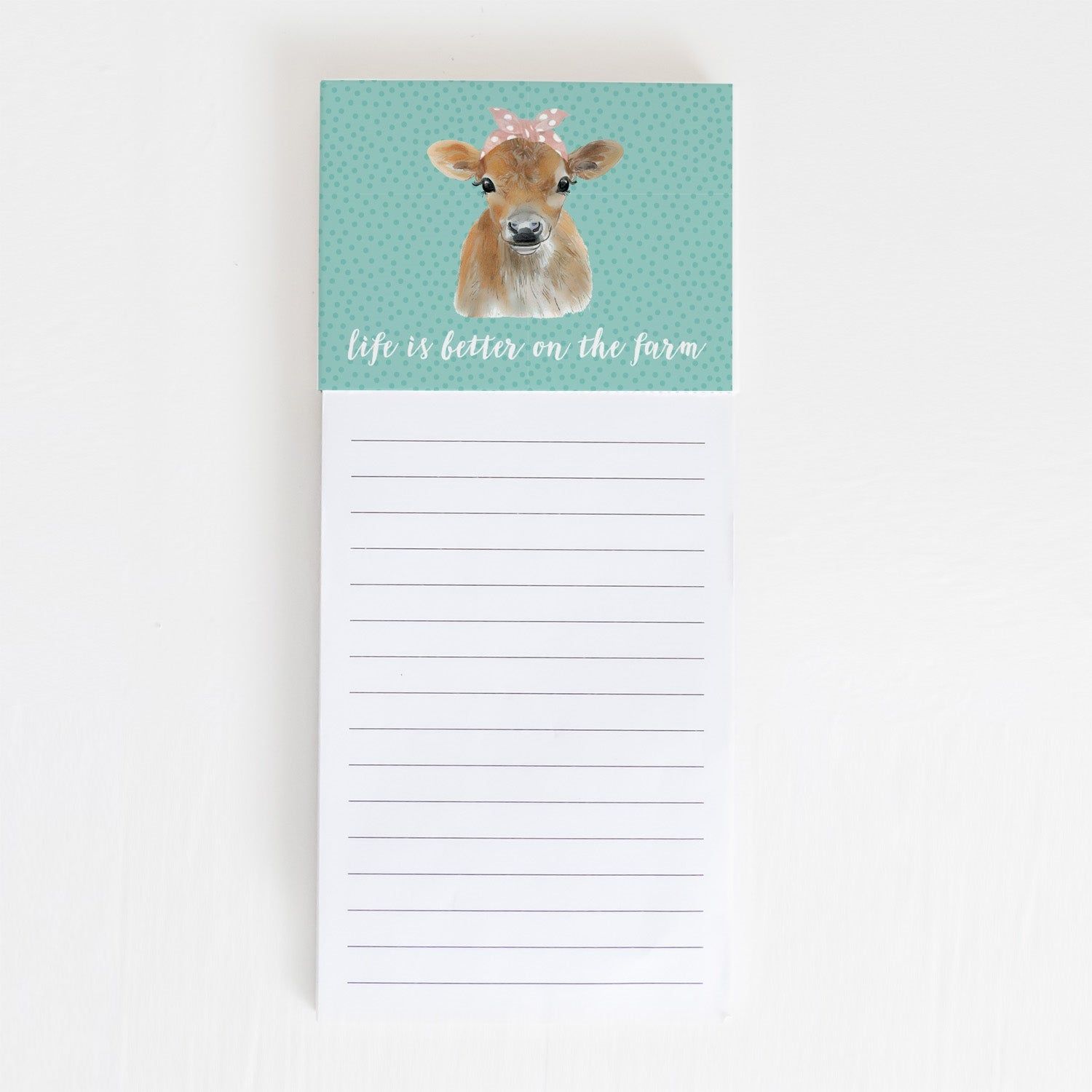 Better on the Farm Magnetic Notepad