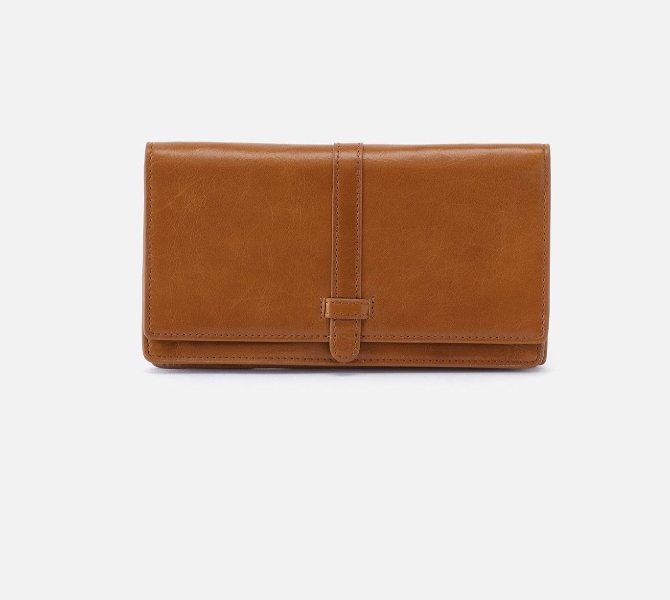 Bishop Continental Wallet in Truffle