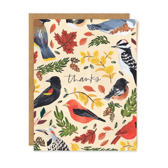 Bird Thanks Card