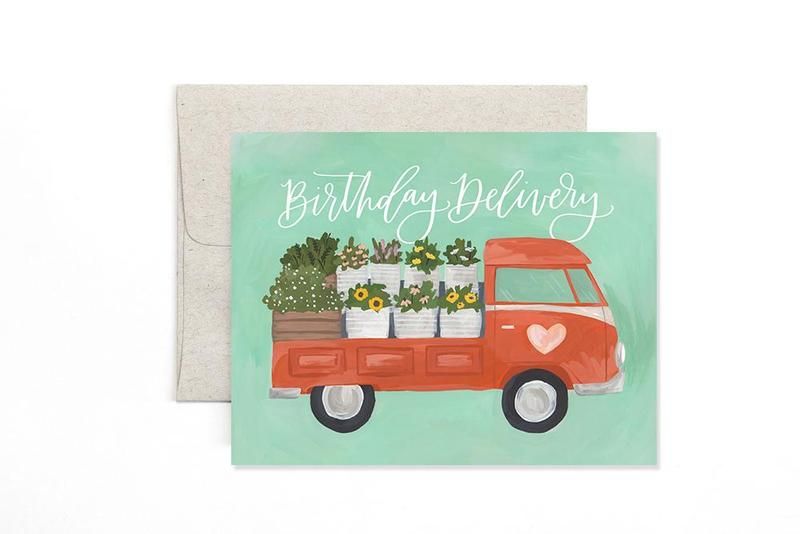 Birthday Delivery- Greeting Card