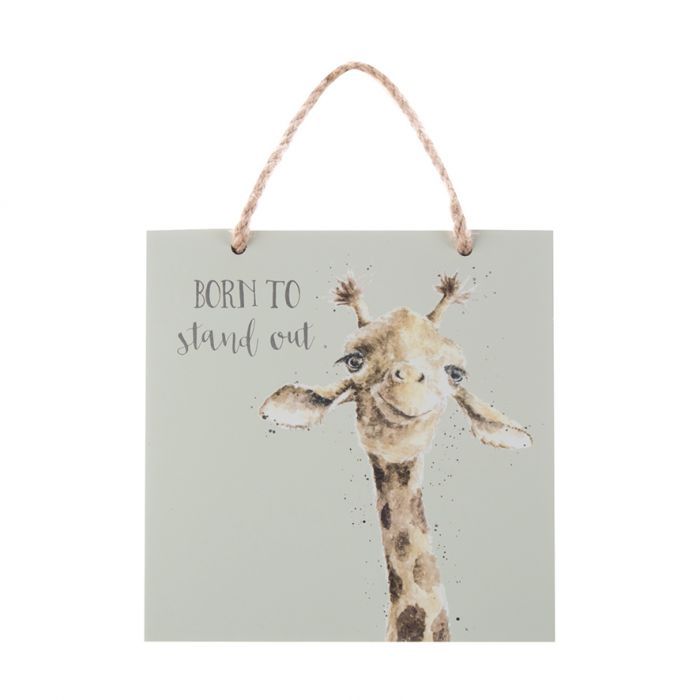 Born to Stand Out Wooden Plaque Decor