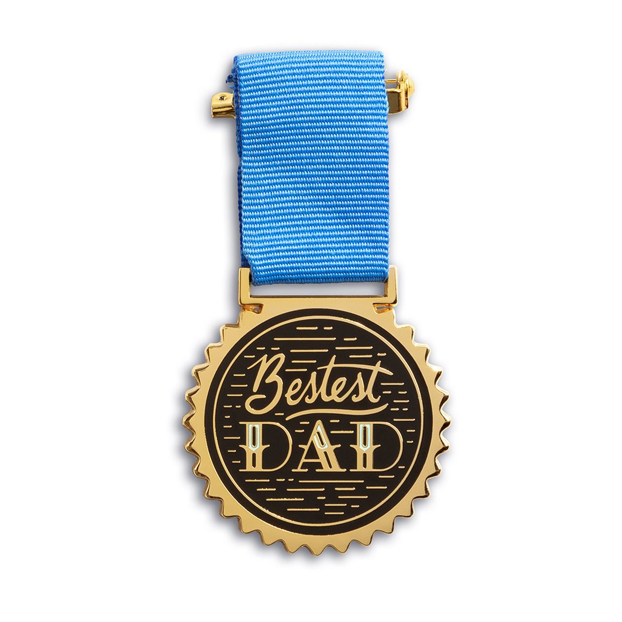 Bestest Dad Medal in Gift Box