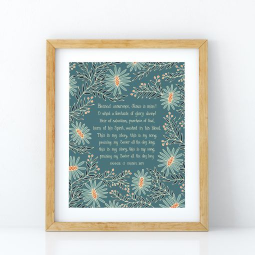 Blessed Assurance Art Print