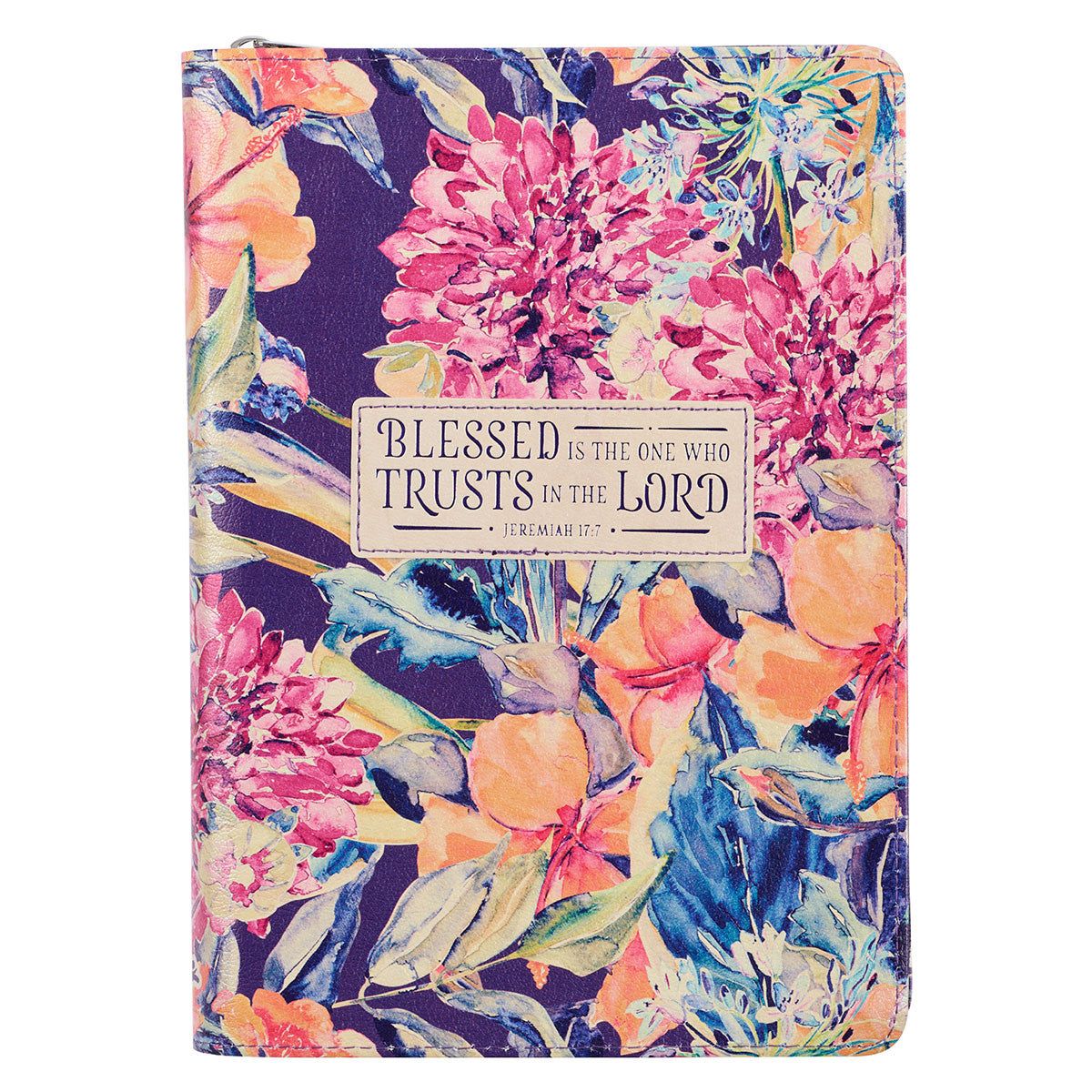 Blessed is the One Floral Journal