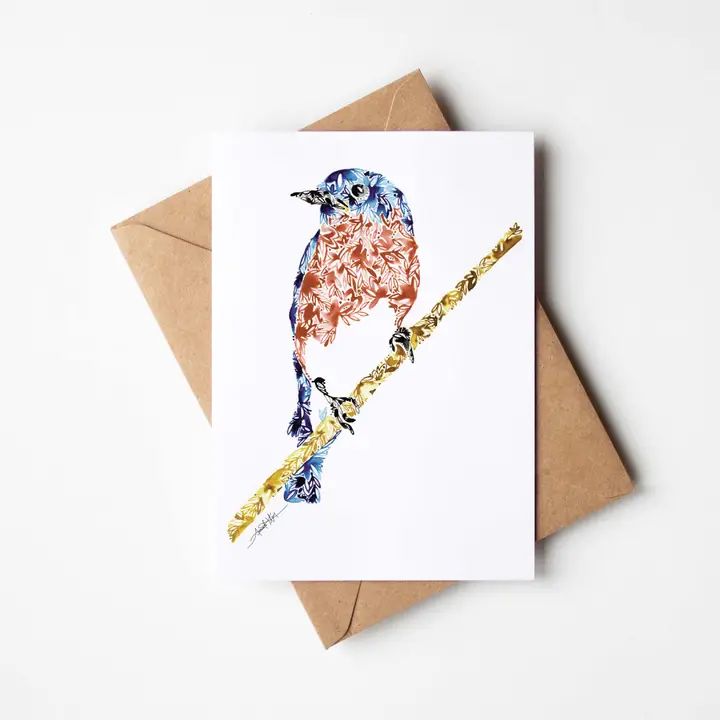 Bluebird Notecard