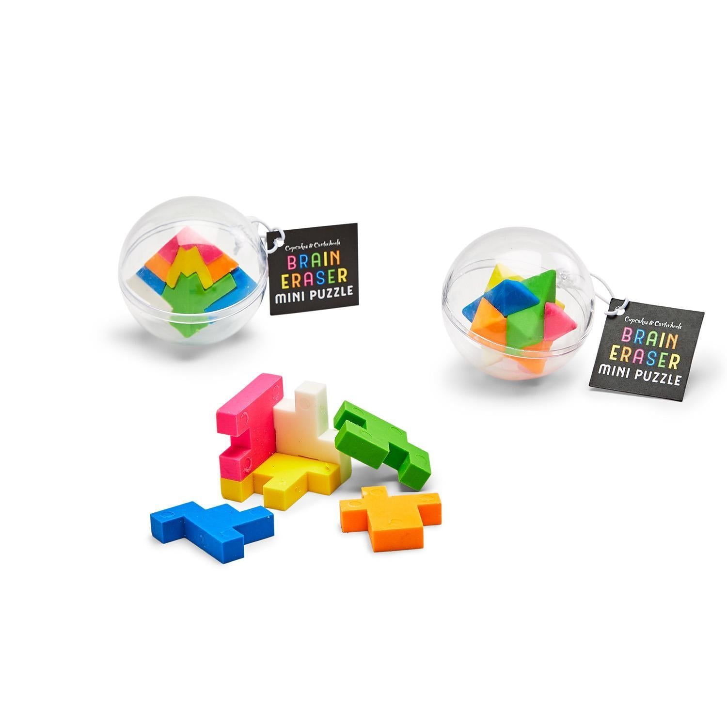 Brain Teaser Eraser Puzzles