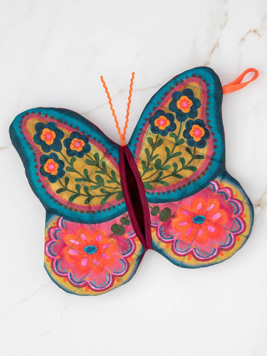 Butterfly Bake Happy Oven Mitt
