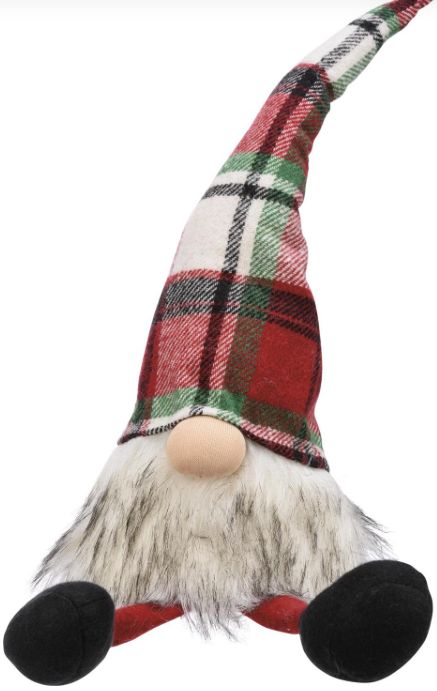 Christmas Gnome with hanging legs
