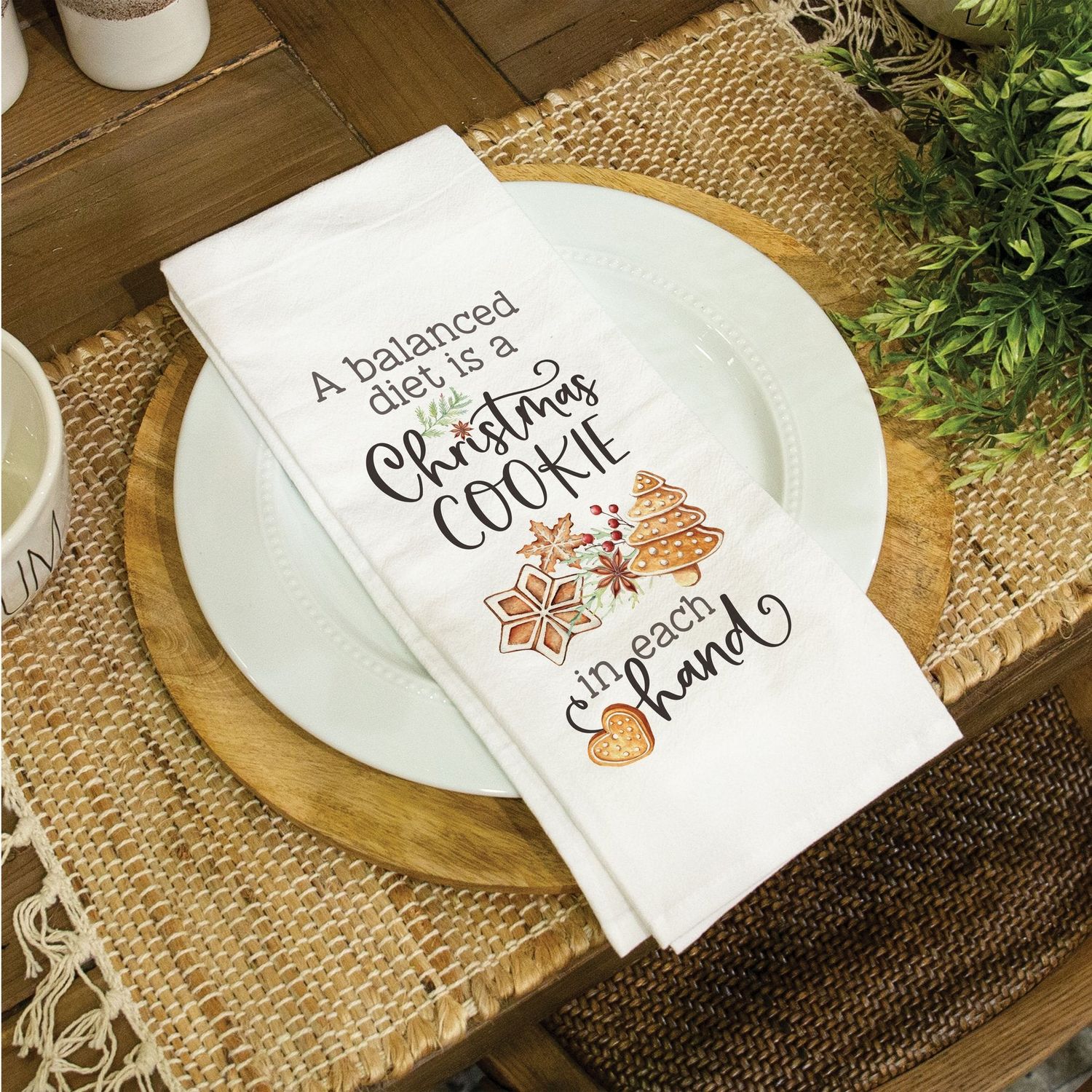 Christmas Cookie Tea Towel