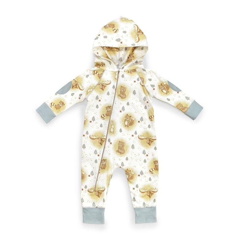 Camp Cricket Hooded Romper-