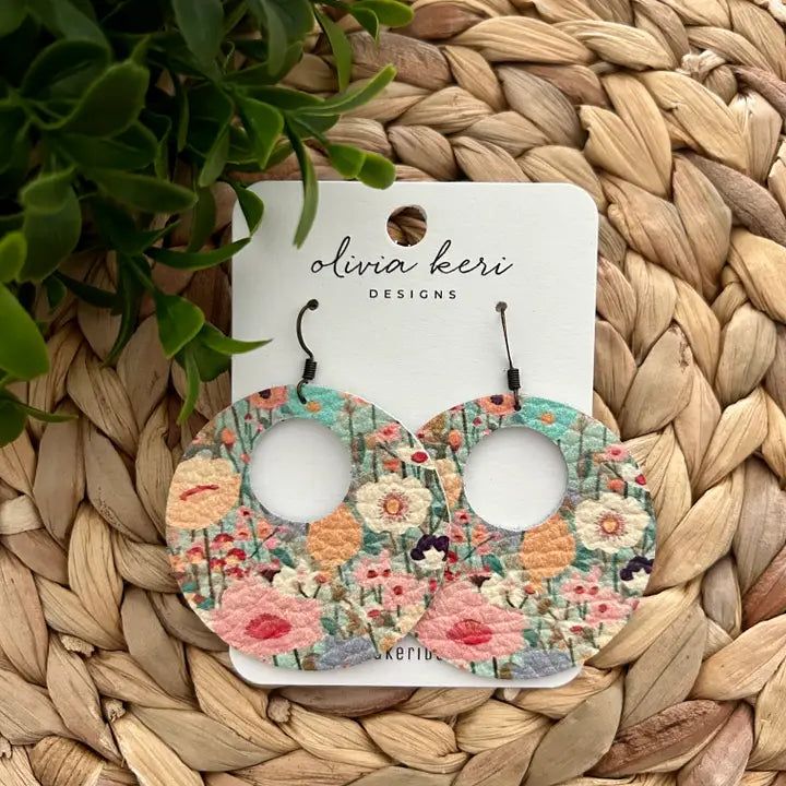 Charlotte Earrings - Wildflower Garden