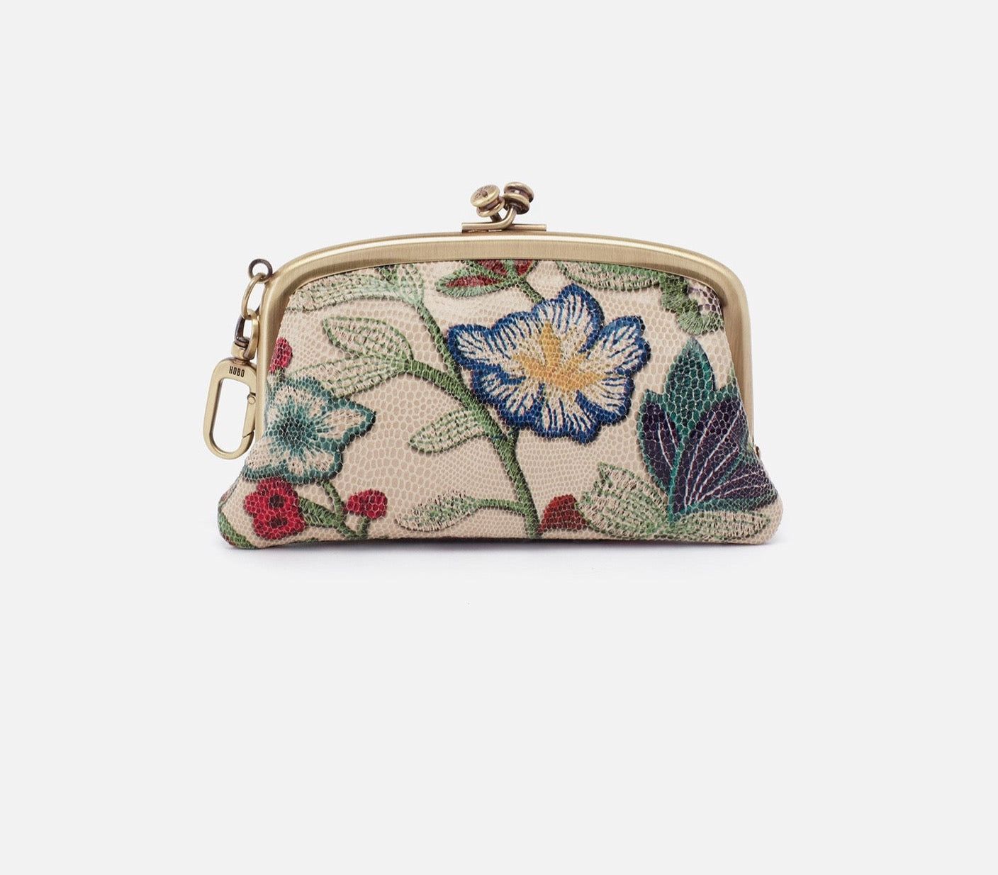 Cheer Go Frame Pouch in Floral Stitch