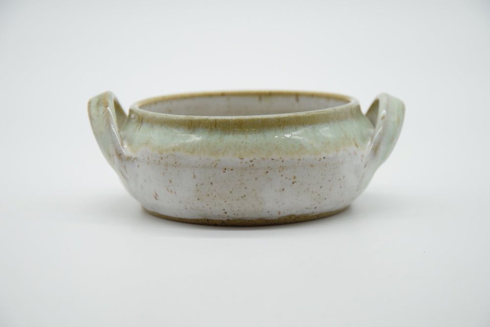 Chili Bowl with Green Rim
