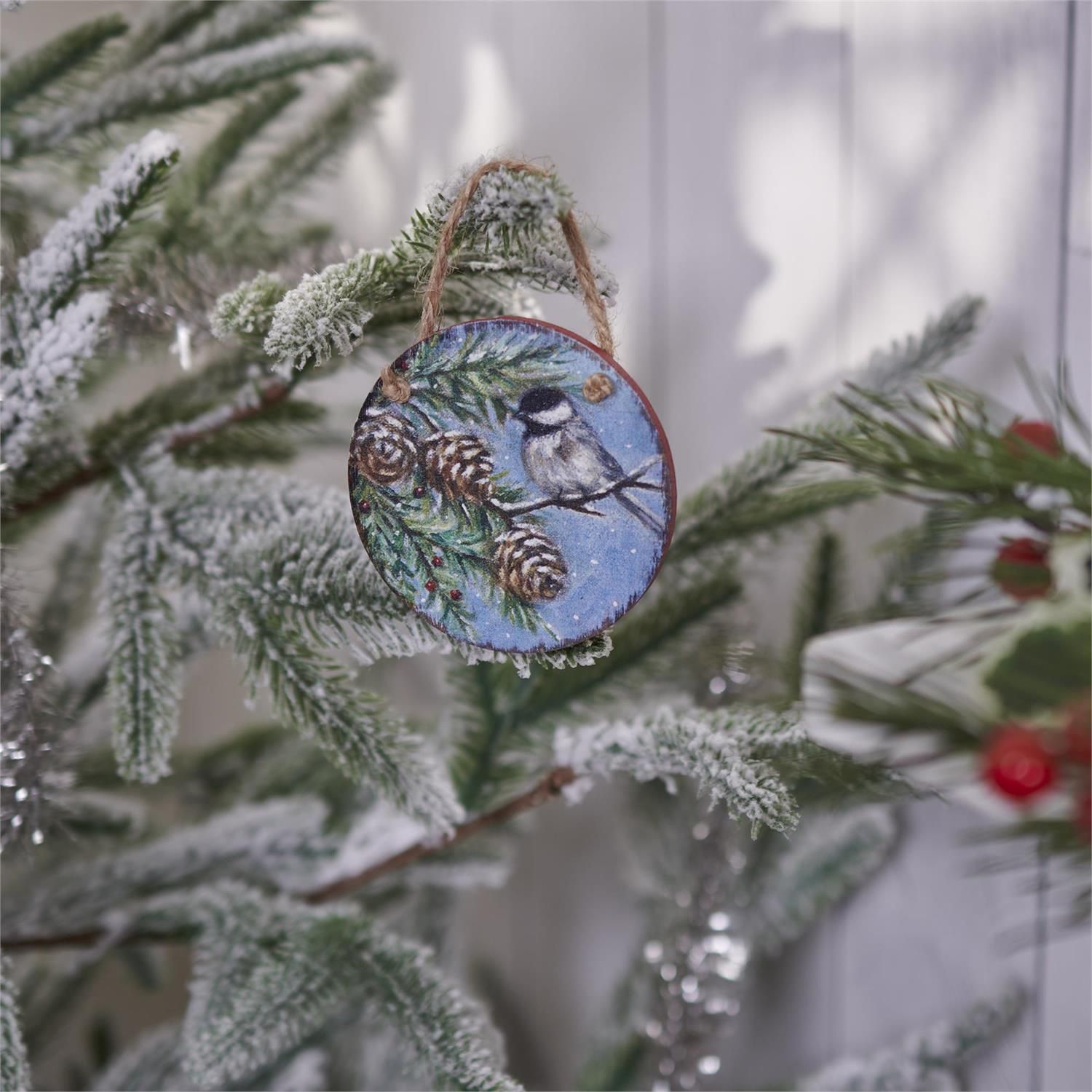 Chickadee Ornament