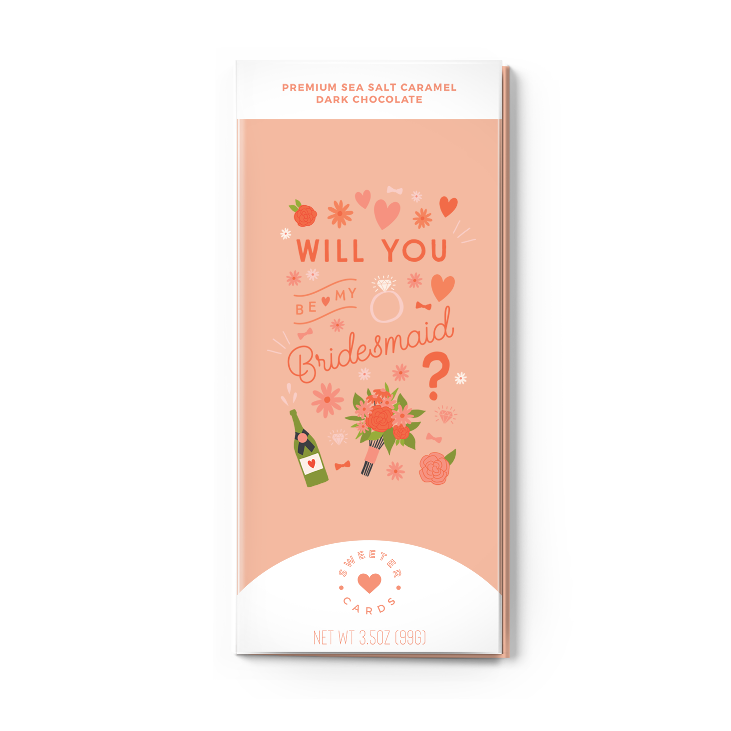Bridesmaid Proposal Chocolate and Card