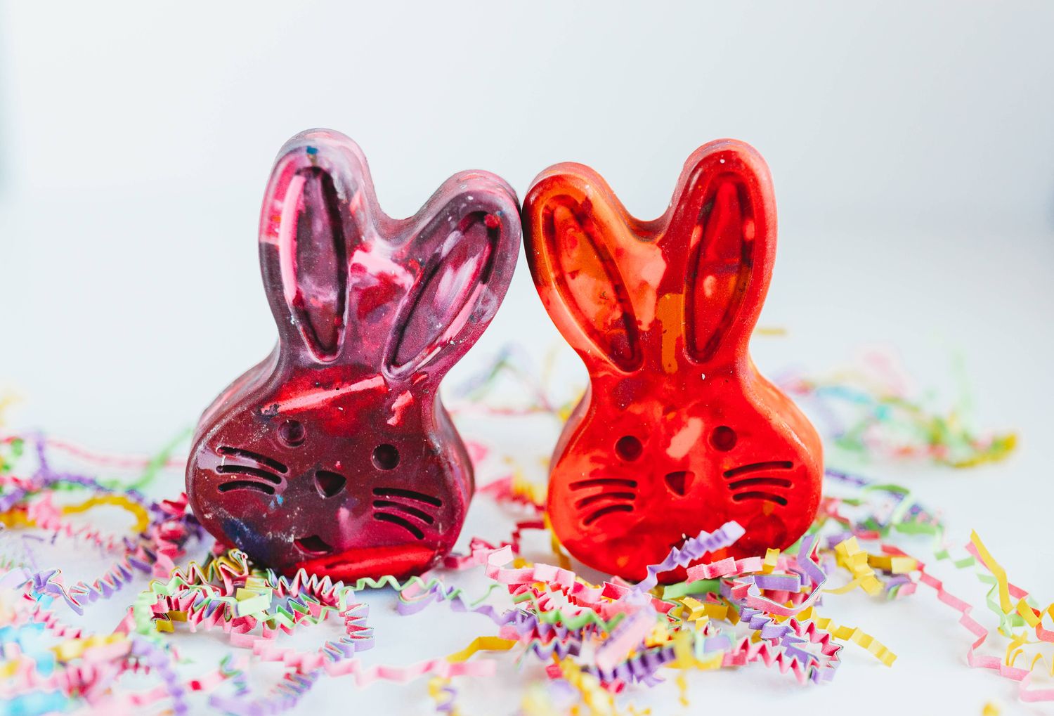 Bunny Scribbler Original Rainbow Crayon® - Individual Crayon Magenta