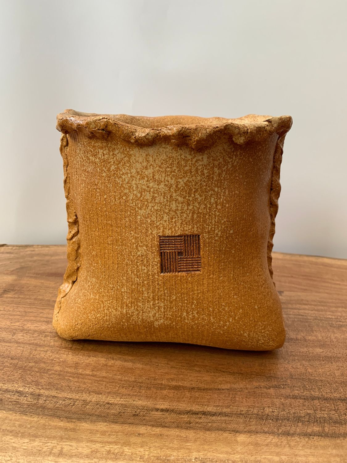 Ceramic Bag Vase