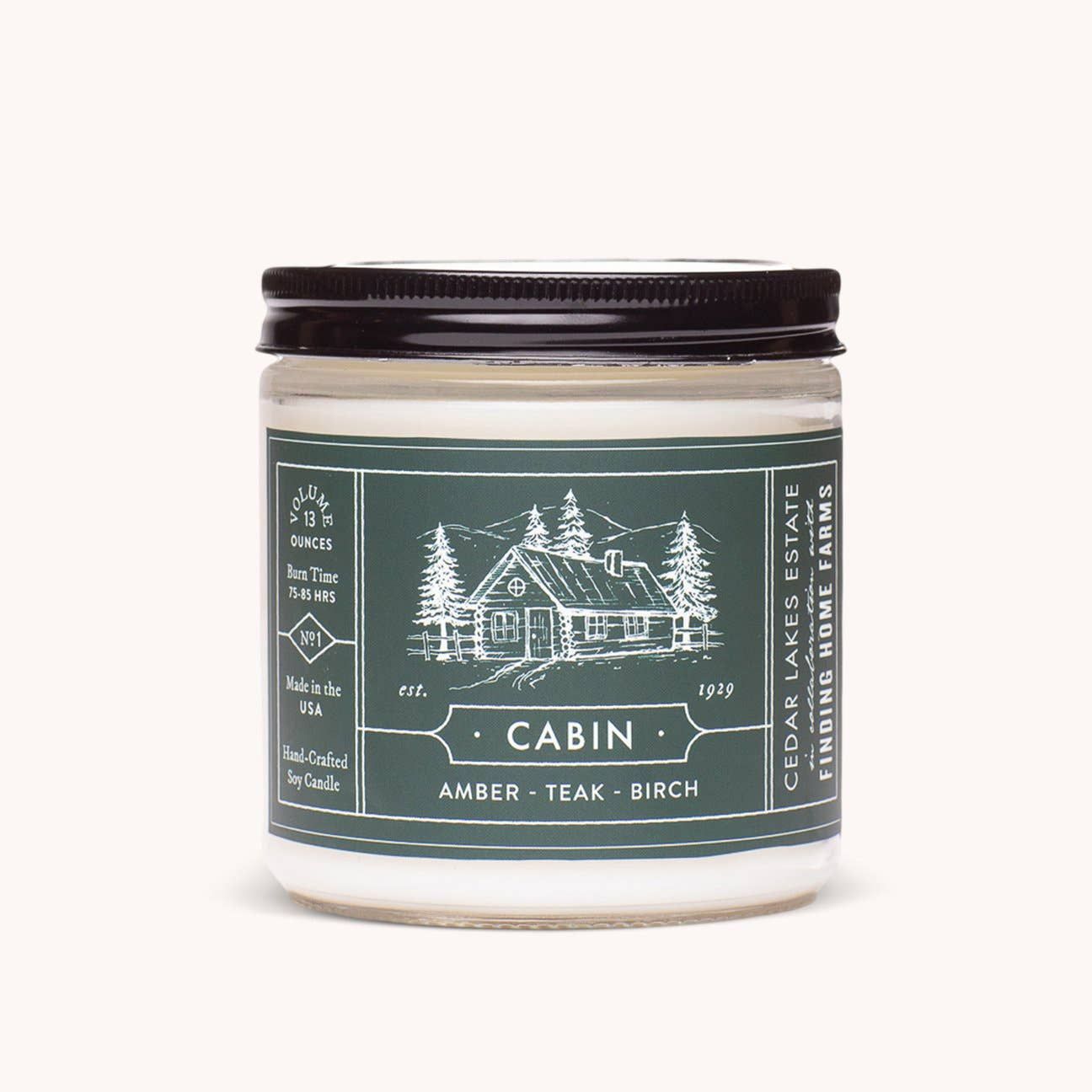 Cedar Lakes Estate Collection - Cabin Soy Candle 13 oz