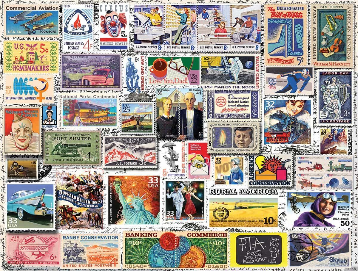 Classic Stamps Puzzle