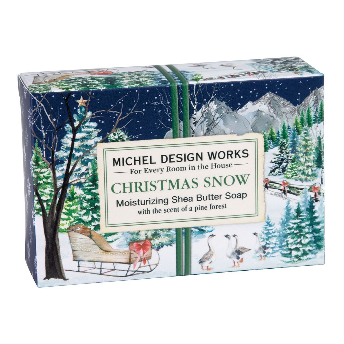 Christmas Snow Boxed Single Soap