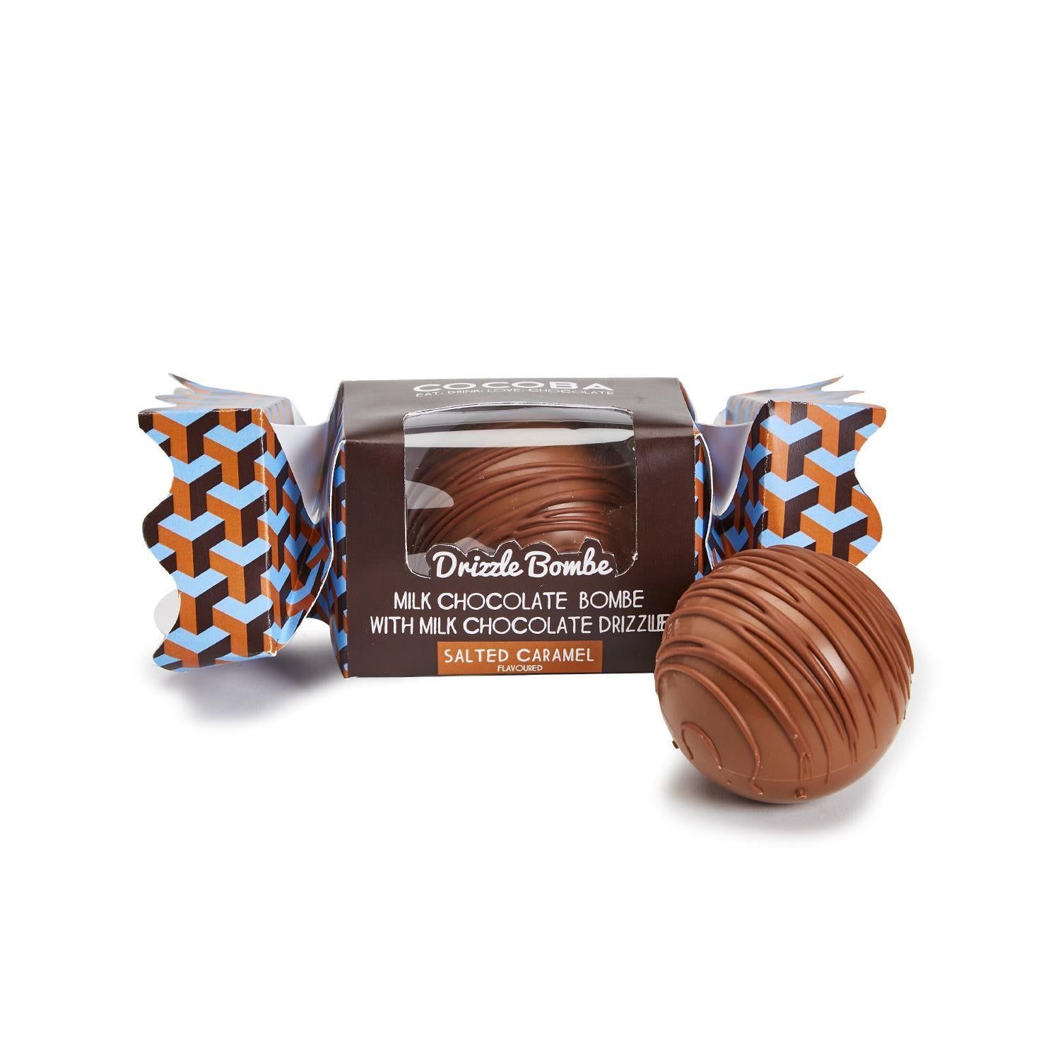 CLEARANCE- Salted Caramel Classic Hot Milk Chocolate Cocoa Bombe