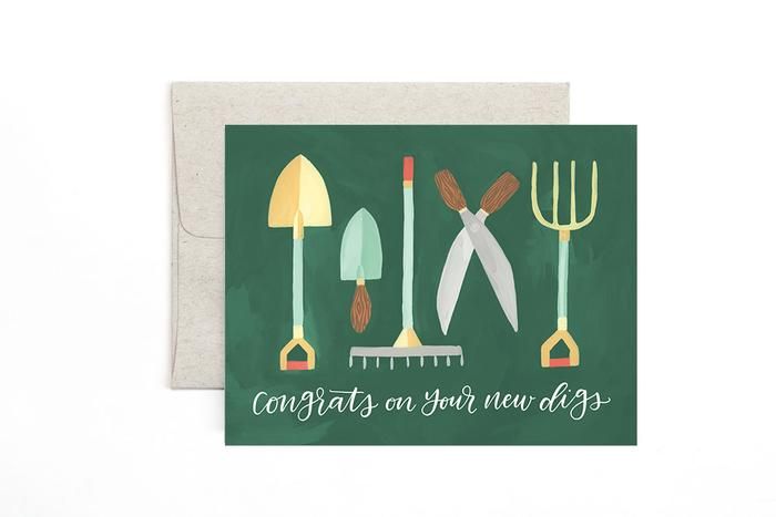 Congrats on Your New Digs- Greeting Card