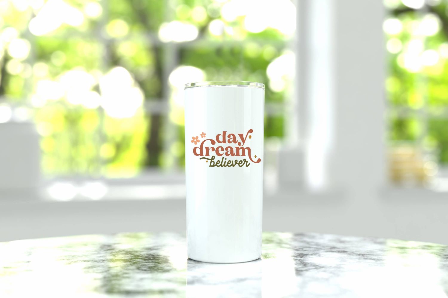 Day Dream Believer Skinny Tumbler
