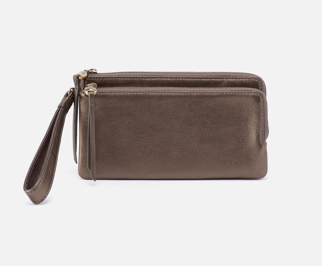 Dayton Wristlet in Pewter