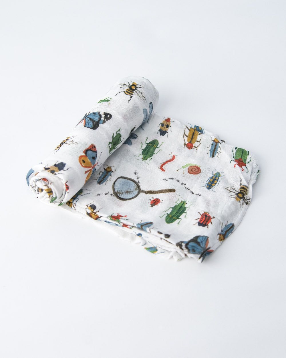 Deluxe Muslin Swaddle Blanket - Bugs