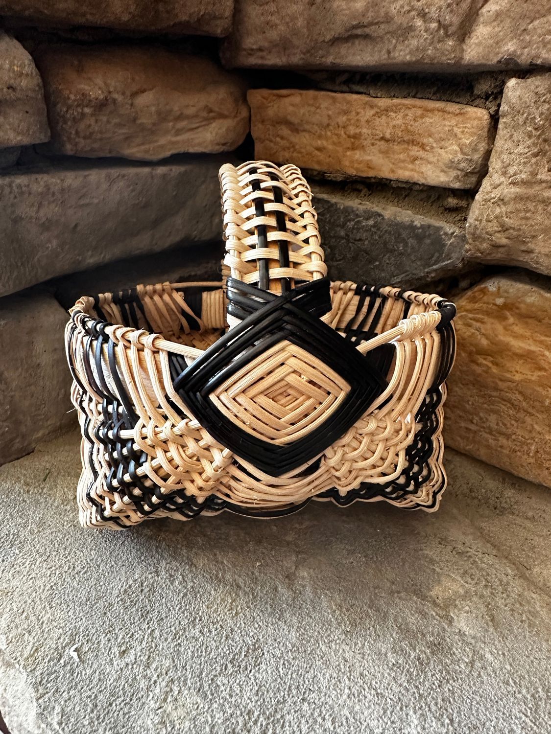 Cream Accent Basket