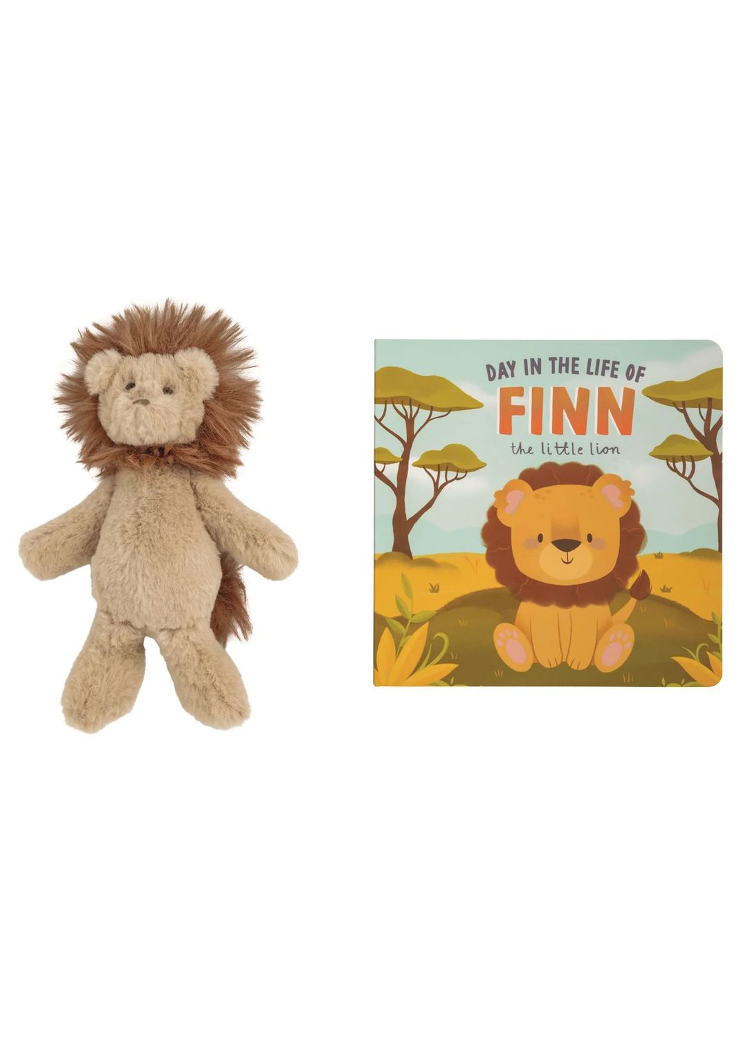 Day in The LIfe of Finn The Lion Book &amp; Plush