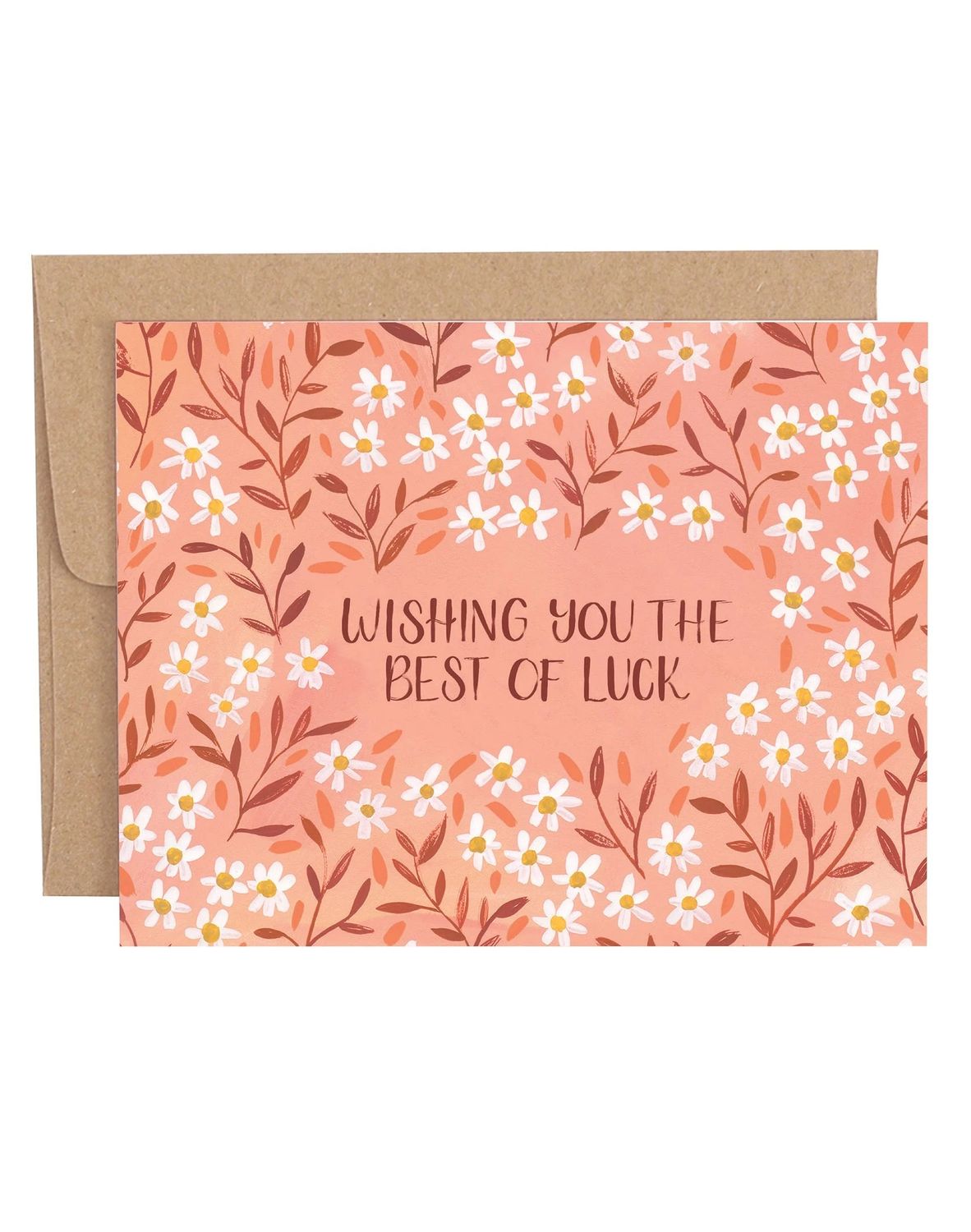 Daisy Meadow Luck Greeting Card