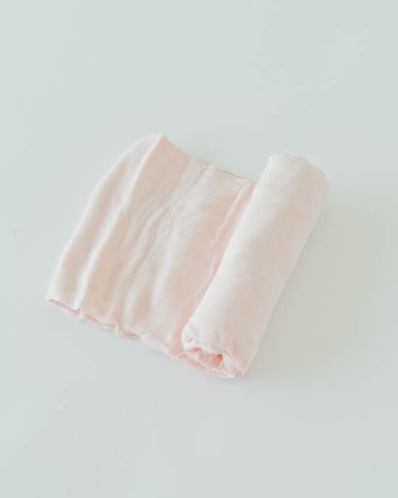 Deluxe Muslin Swaddle Blanket - Blush