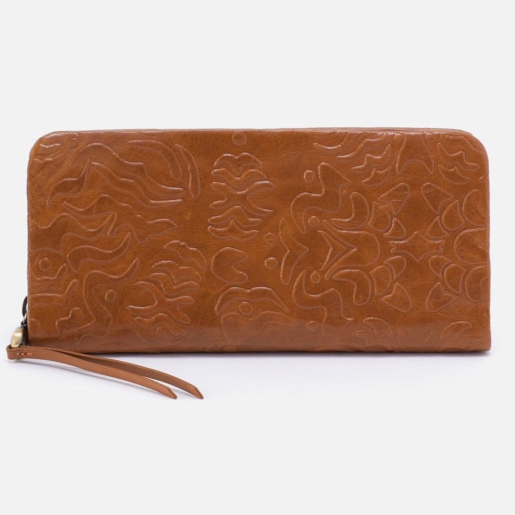 Eliza Continental Wallet in Truffle