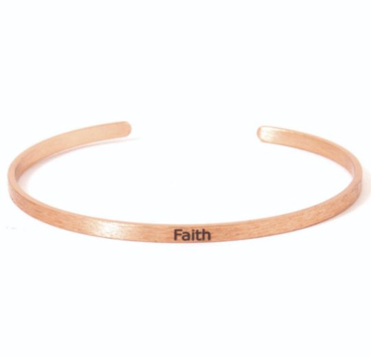 Faith Delicate Cuff Bracelet