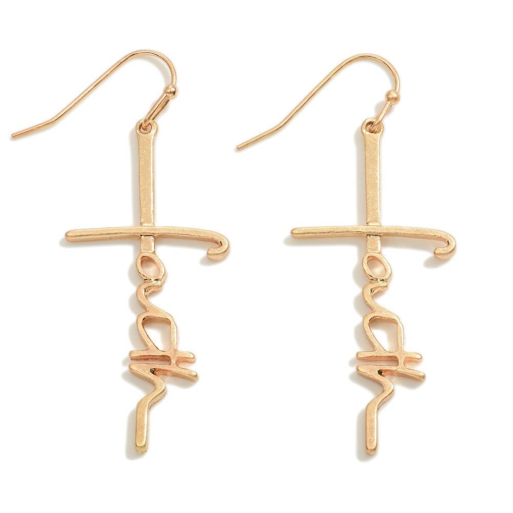 Faith Drop Earrings