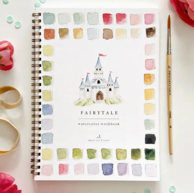 Fairytale Watercolor Workbook
