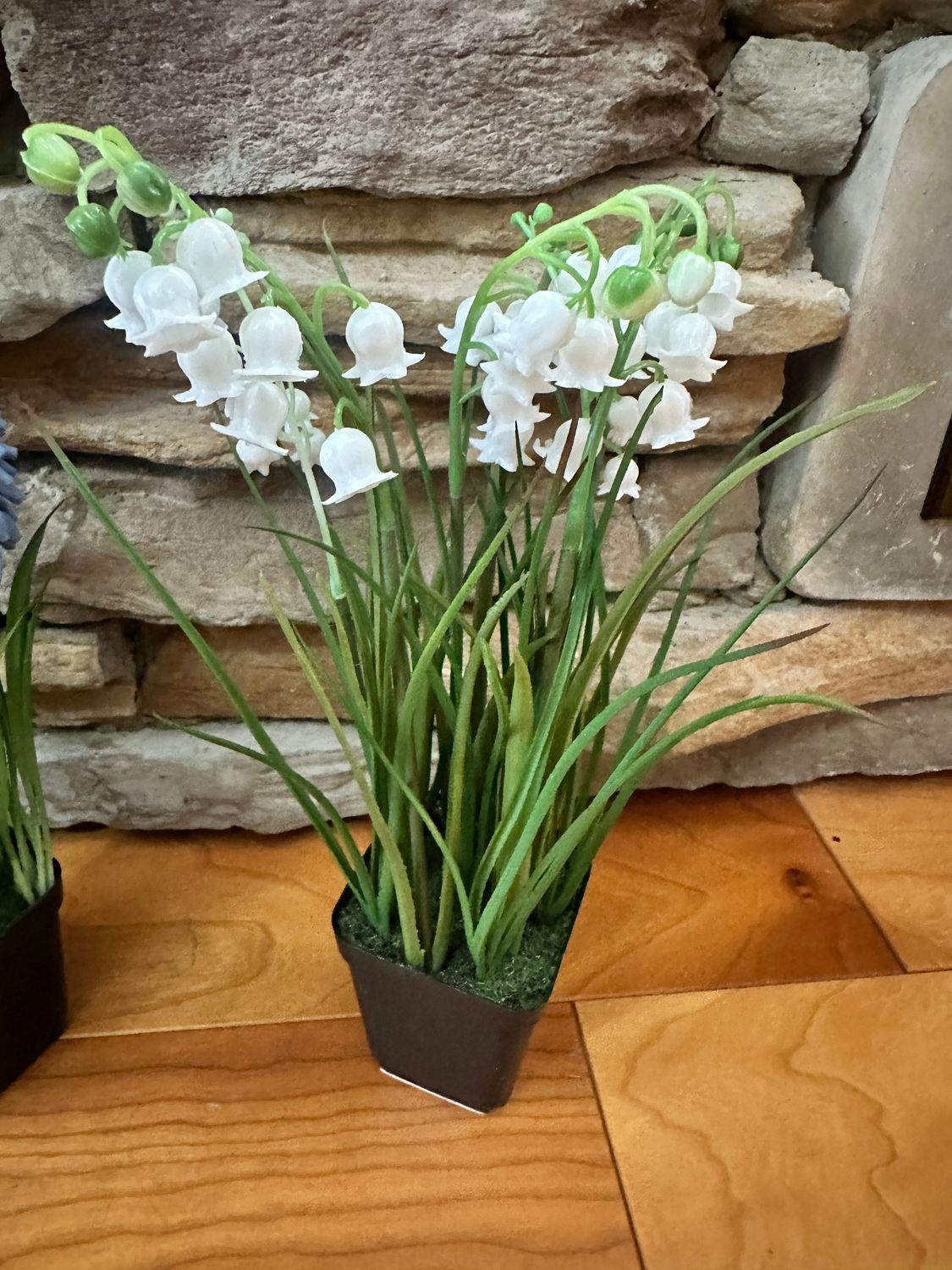Faux Potted Flower