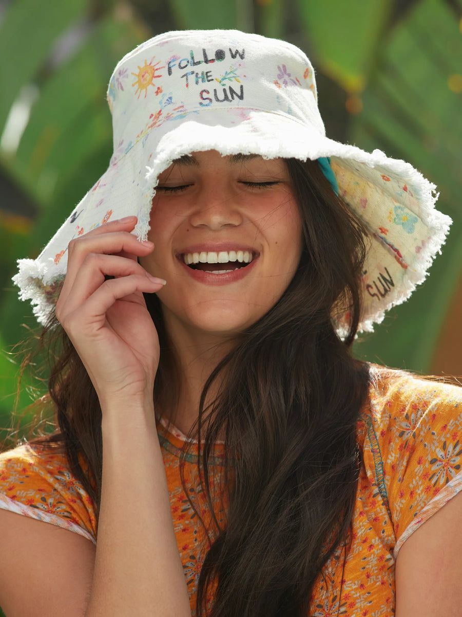 Follow the Sun- Sandy Days Bucket Hat
