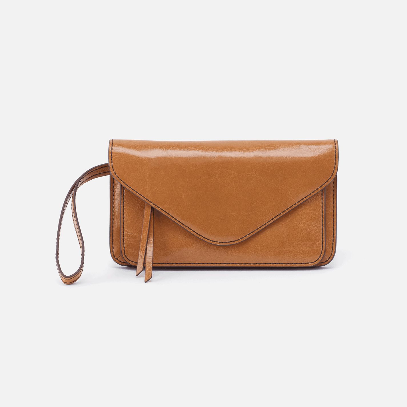 Ford Wristlet Wallet in Honey