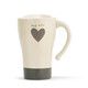 Dog Mom Heart Travel Mug