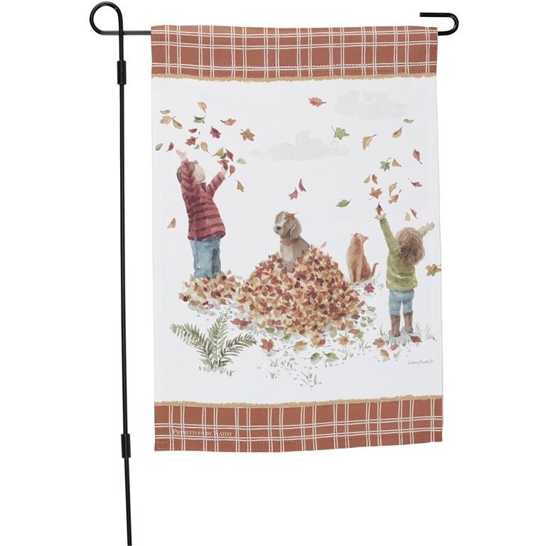 Fall Days Garden Flag