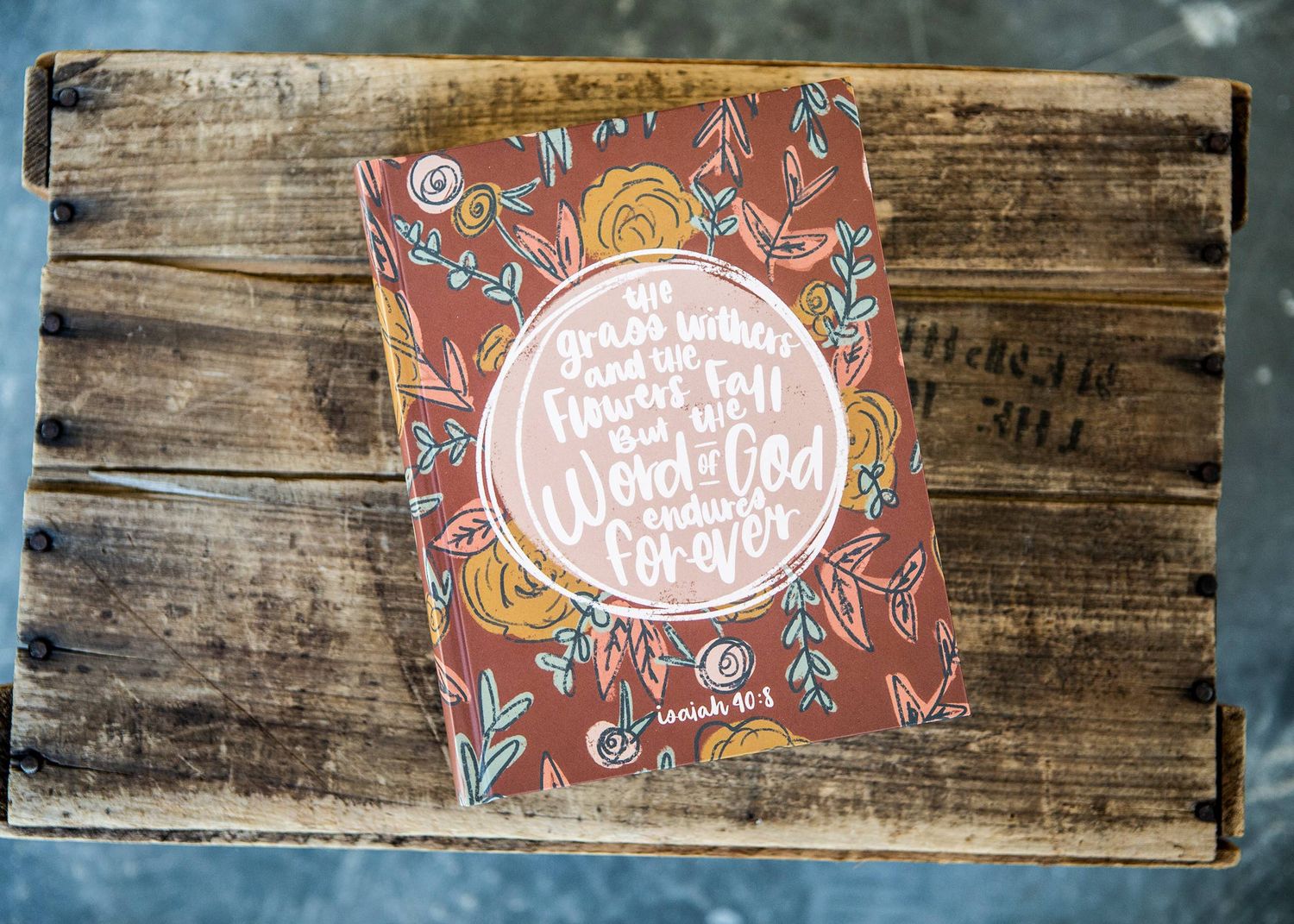 Fall Floral KJV Journaling Bible King James Version
