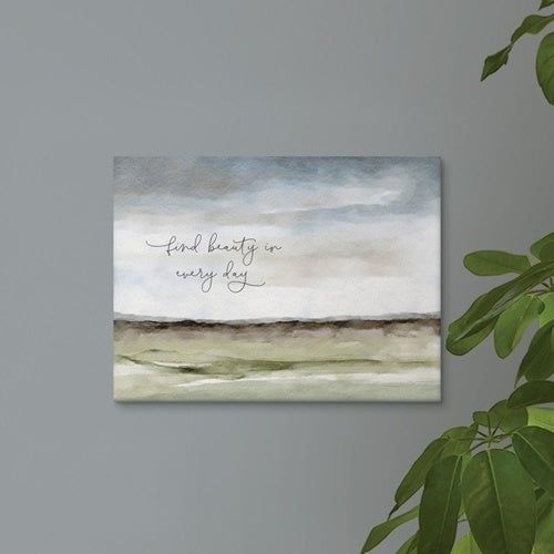 Find Beauty in Every Day Canvas