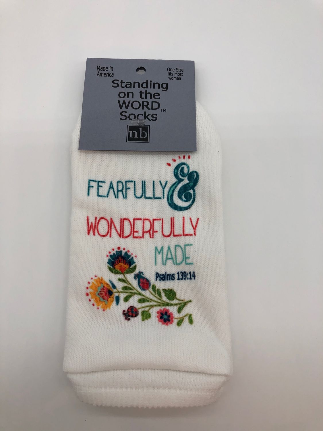 Fearfully &amp; Wonderfully Made-Standing on the Word Socks