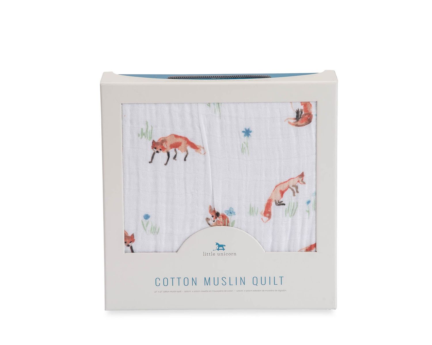Fox Cotton Muslin Quilt