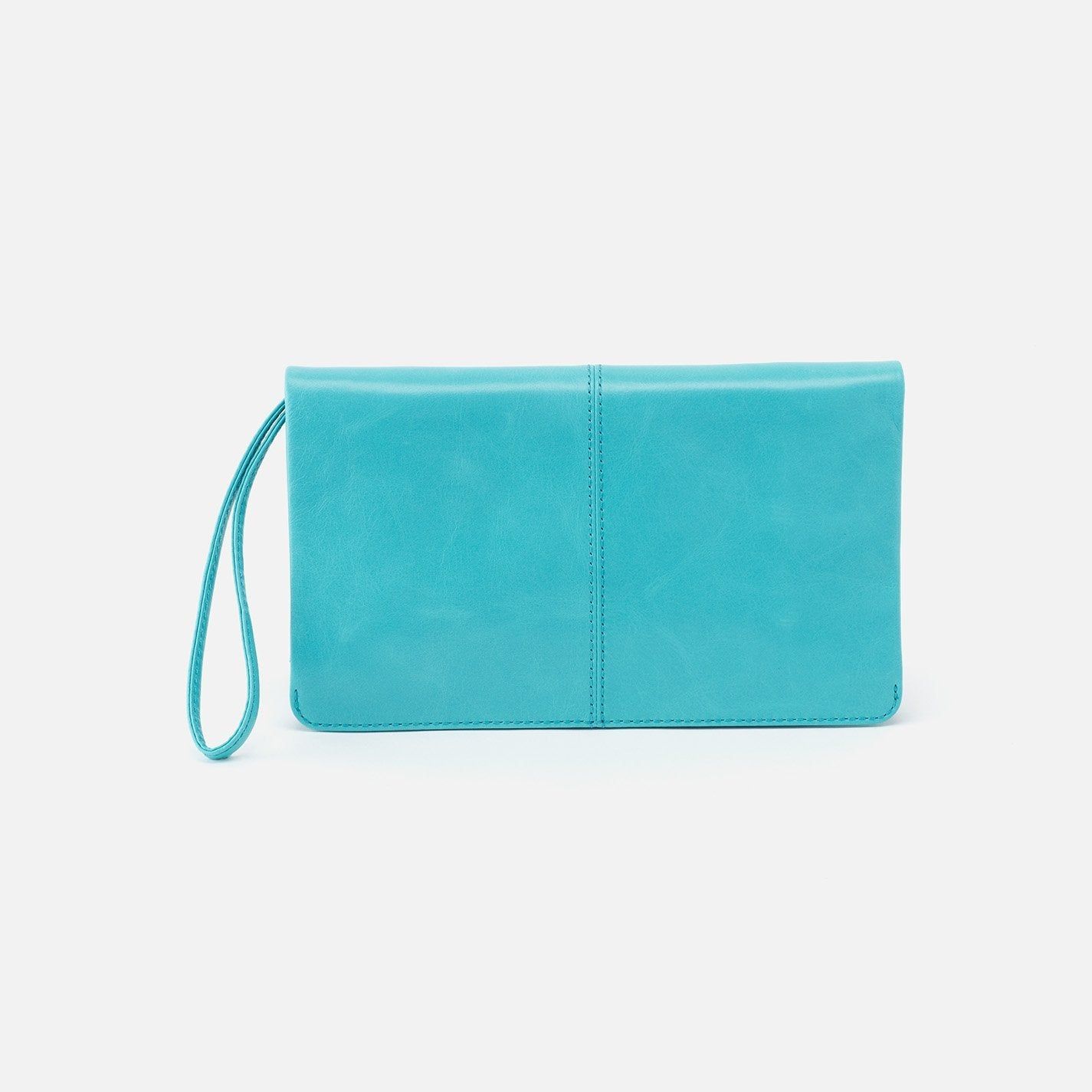 Evolve Continental Wallet in Aqua